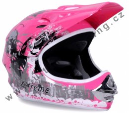 Dětská helma X-treme růžová S